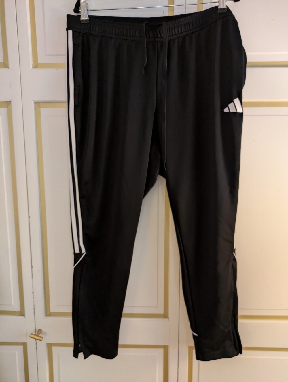 Woman's 3x adidas Plus Size Black Tiro 23 League Pants